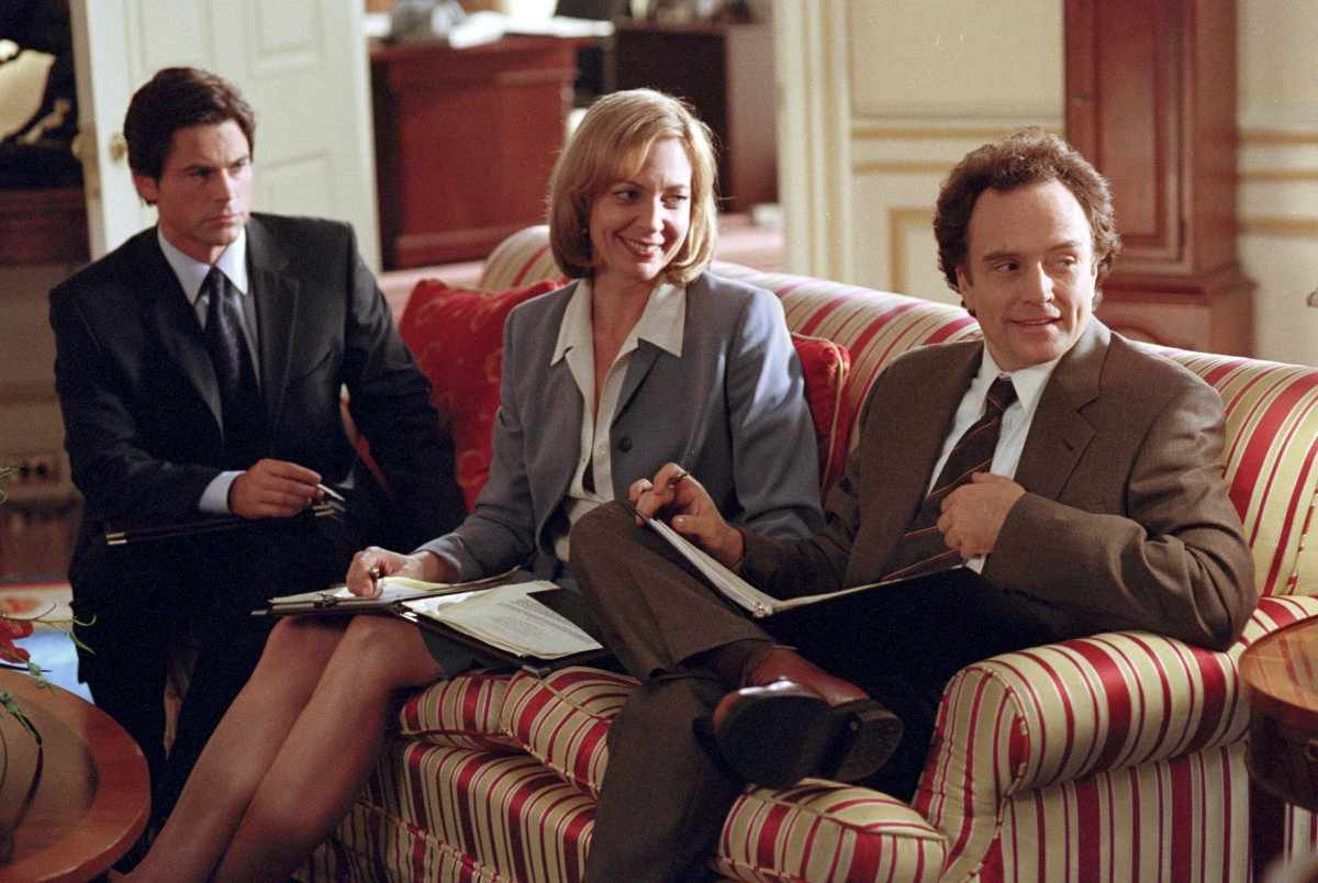 Still from The West Wing — the clip “Lame Duck Congress”