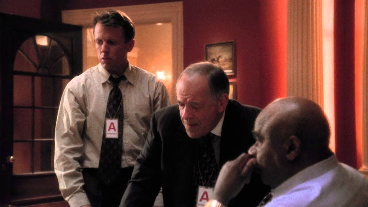 Still from The West Wing — the clip “Mr. Willis of Ohio”