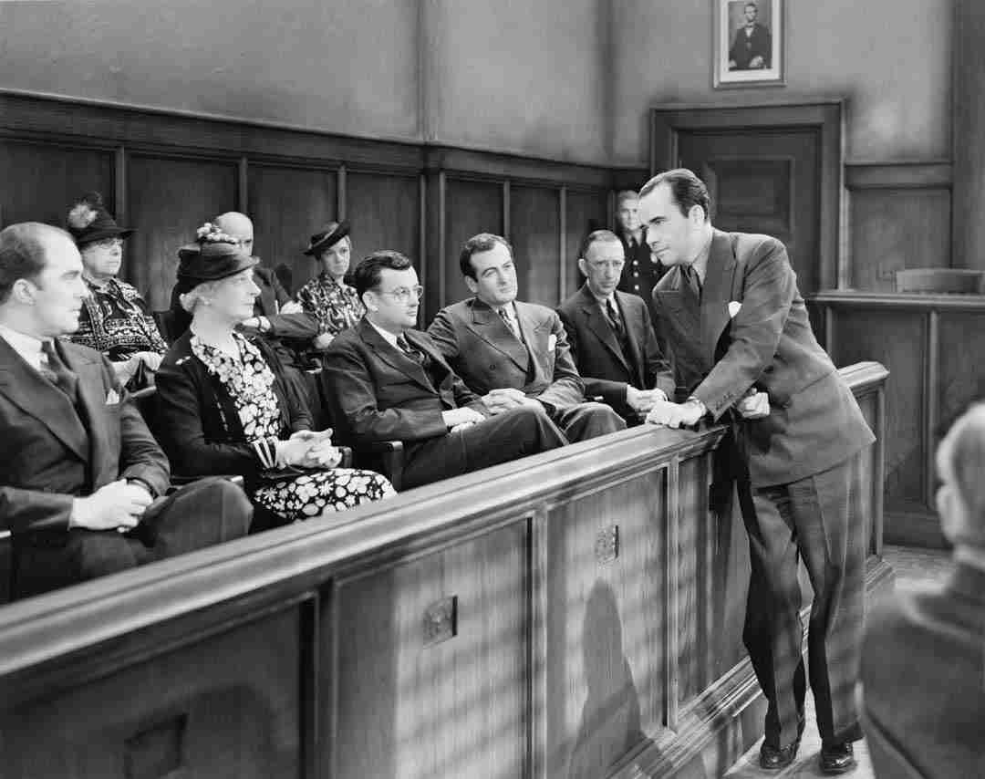 Still from the clip “The Jury is Given Instructions in Twelve Angry Men”