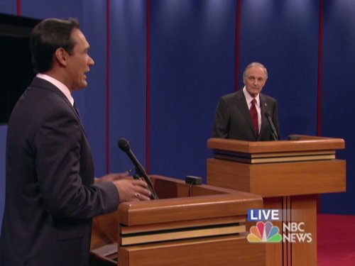 Still from the clip “Debate on Education Funding in The West Wing”