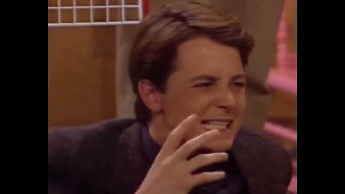 Still from Family Ties — the clip “Alex Keaton – Tax Ideology of Republicans”