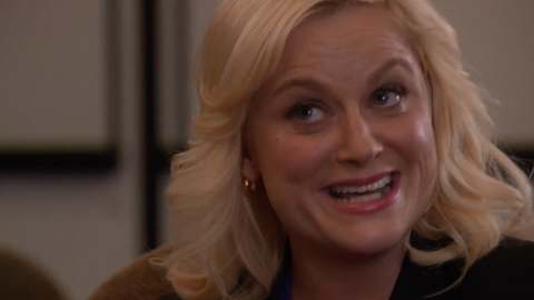 Still from the clip “Leslie Wins the Election” (Parks and Recreation (NBC))