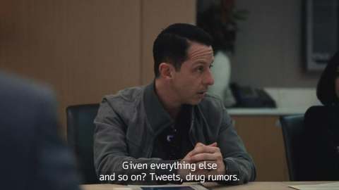 Still from the clip “The Principal-Agent Problem in Succession”